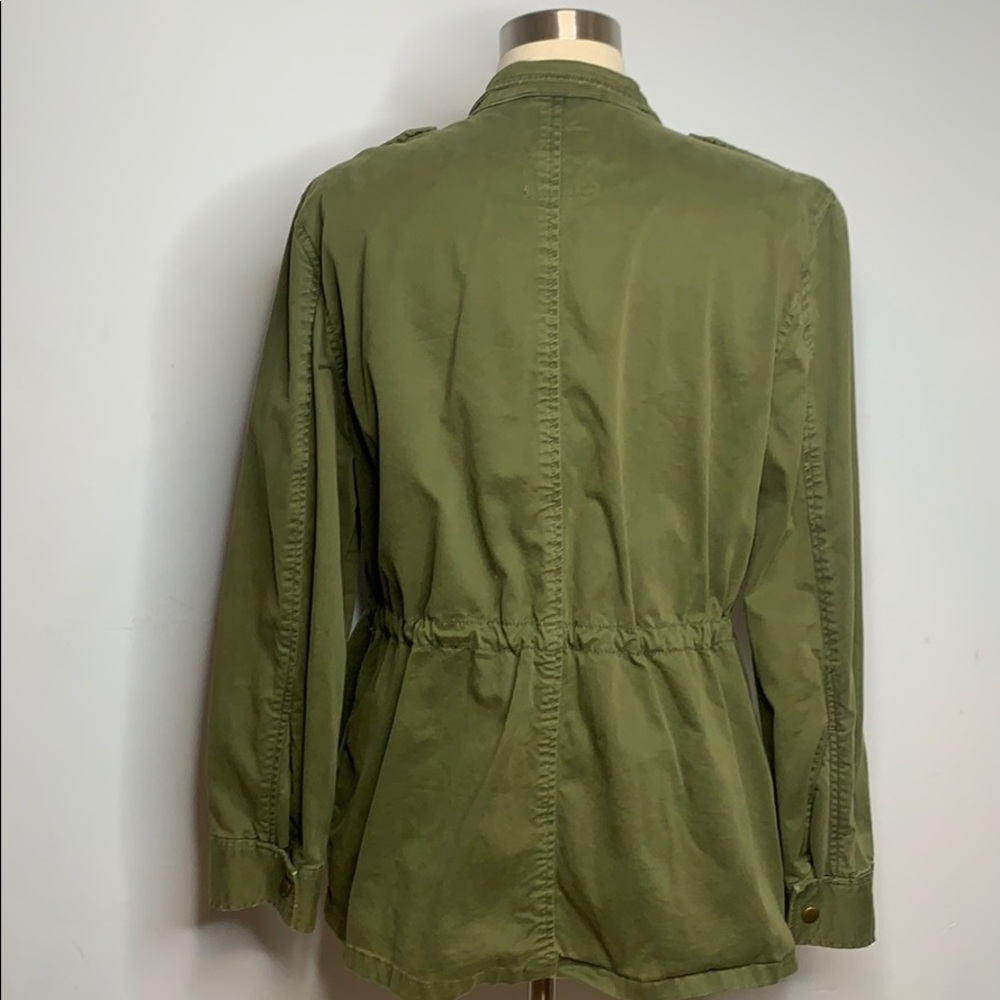 Gap Women's Olive Green Utility Jacket - image 3